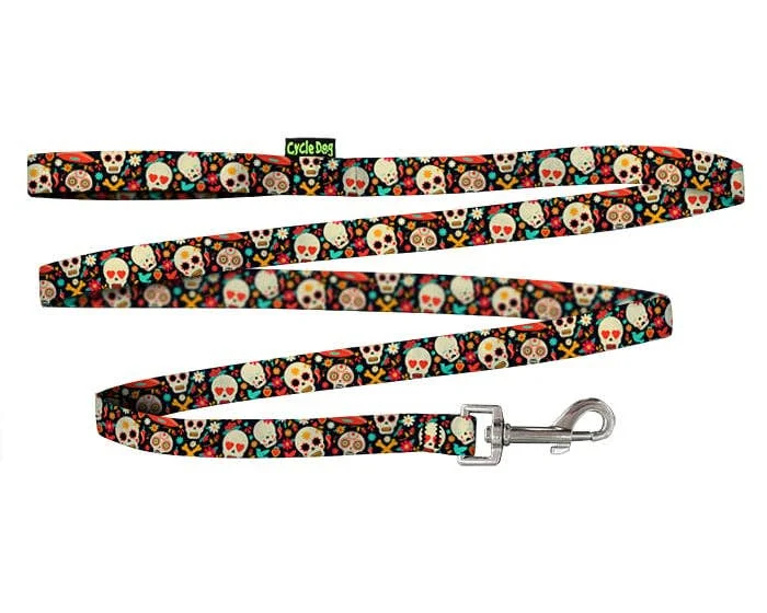 Cycle Dog - Small Ecoweave-Sugar Skulls Dog Leash