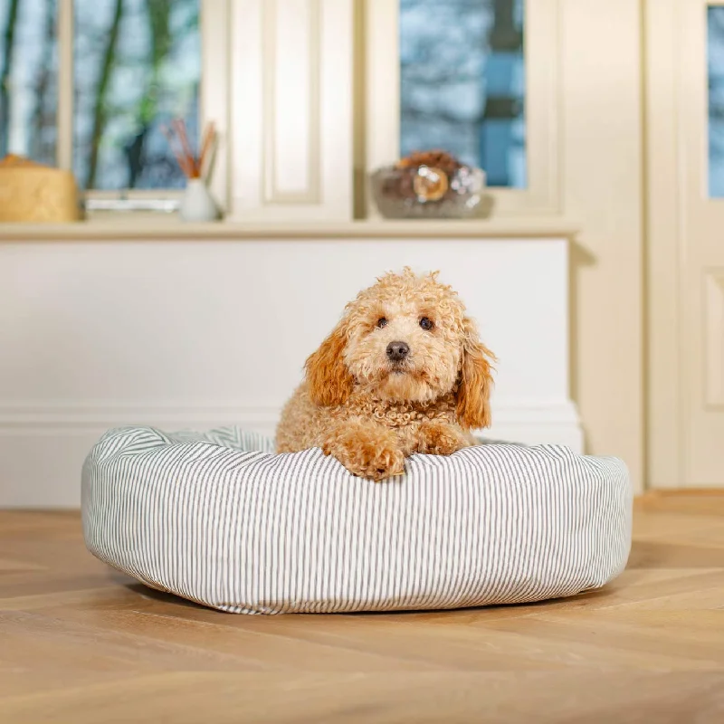 Donut Bed in Regency Stripe by Lords & Labradors