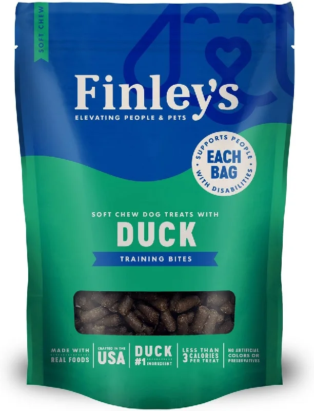 Finley's Barkery Duck Recipe Training Bites Dog Treats