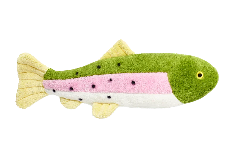 Fluff and Tuff Dog Toys - Burt the Lake Trout