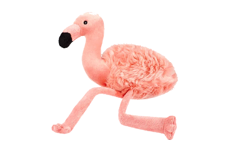 Fluff and Tuff Dog Toys - Lola Flamingo