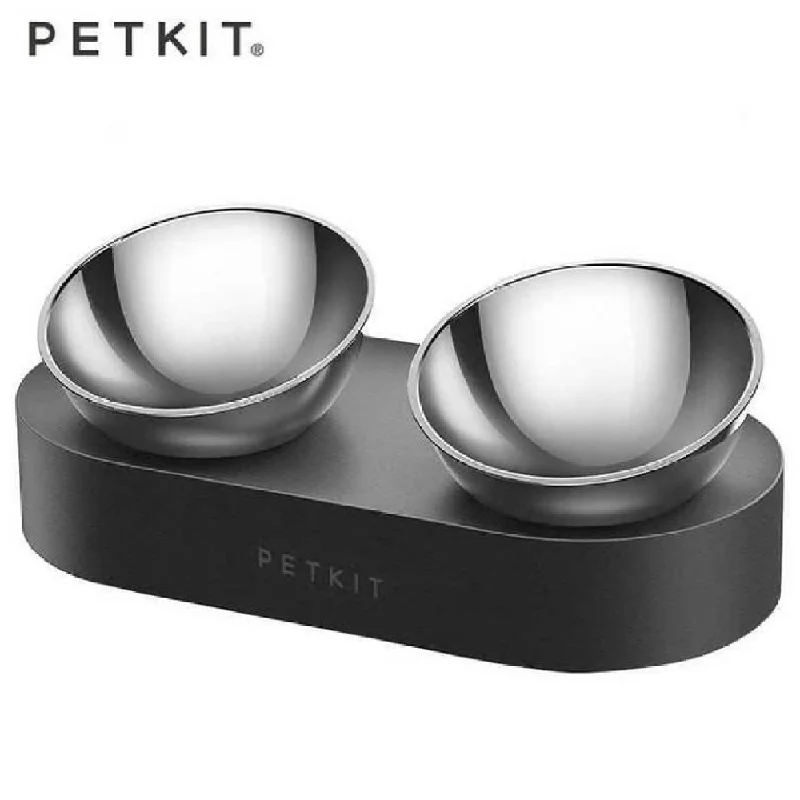 Fresh Nano Metal Cat Feeding Bowl Set