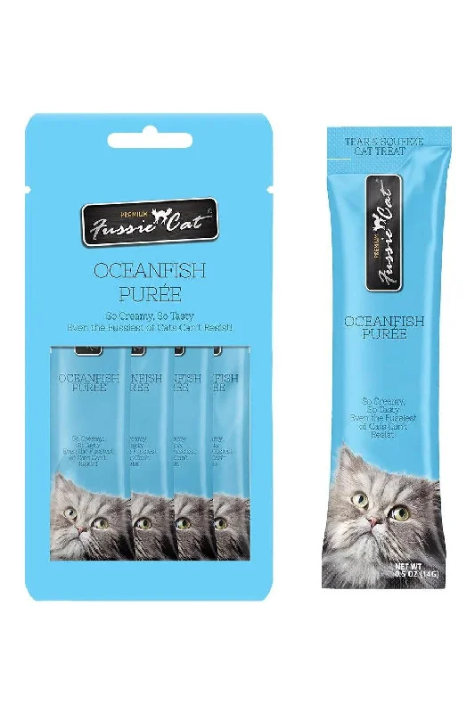 Fussie Cat Ocean Fish Puree Cat Treat