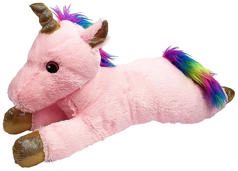 Jumbo Unicorn Plush Dog Toy, 24"L (assorted)