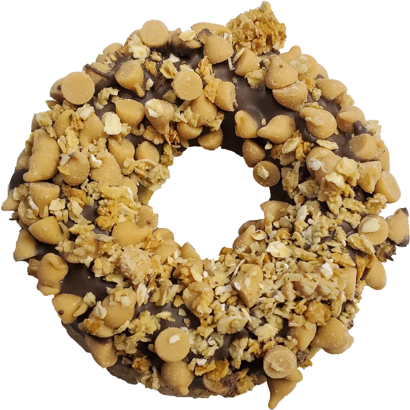 K9 Granola Factory Donut Shop Gourmet Donut For Dogs, Carob Peanut Butter Crunch