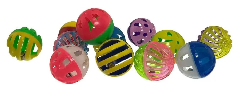 Kitty Jingle Balls, 4 pk, Assorted