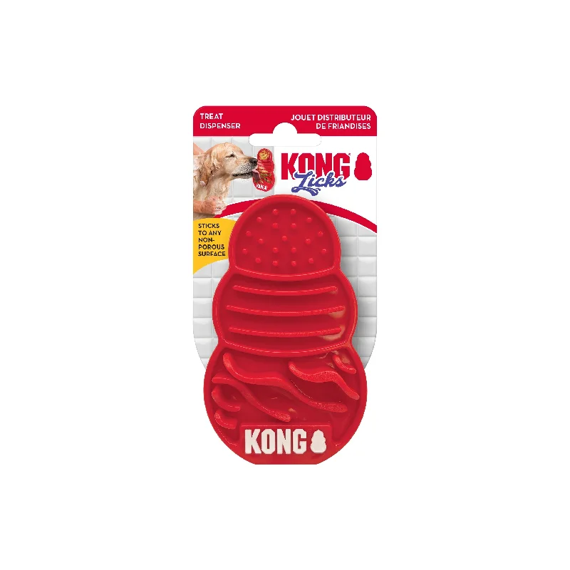 KONG Licks Enrichment Lick Mat Dog Toy Small