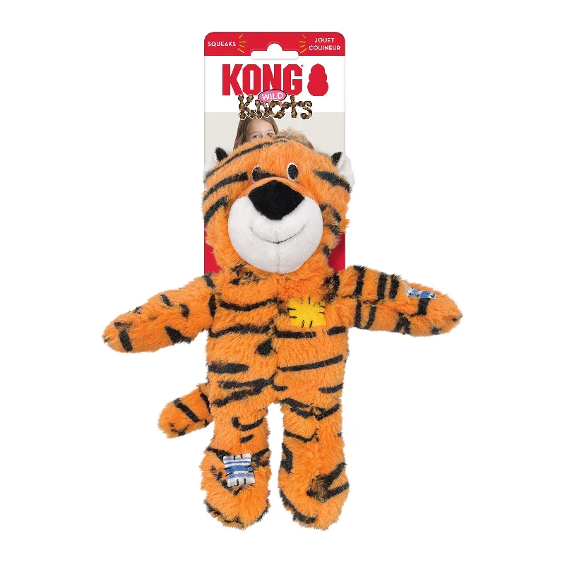 KONG Wild Knots Tiger Medium to Large Dog Toy