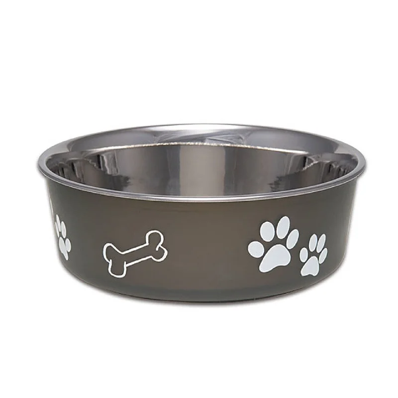 Loving Pets Bella Dog Bowl Espresso Medium