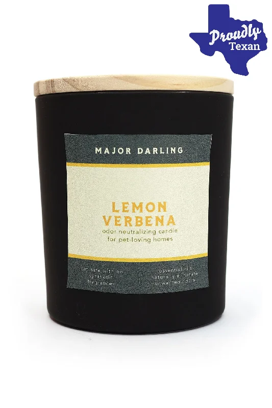 Major Darling Odor Neutralizing Lemon Verbena Candle