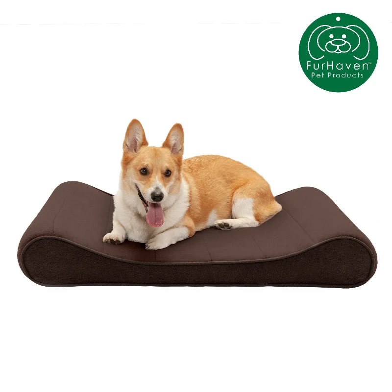 Memory Foam Microvelvet Luxe Lounger Pet Bed