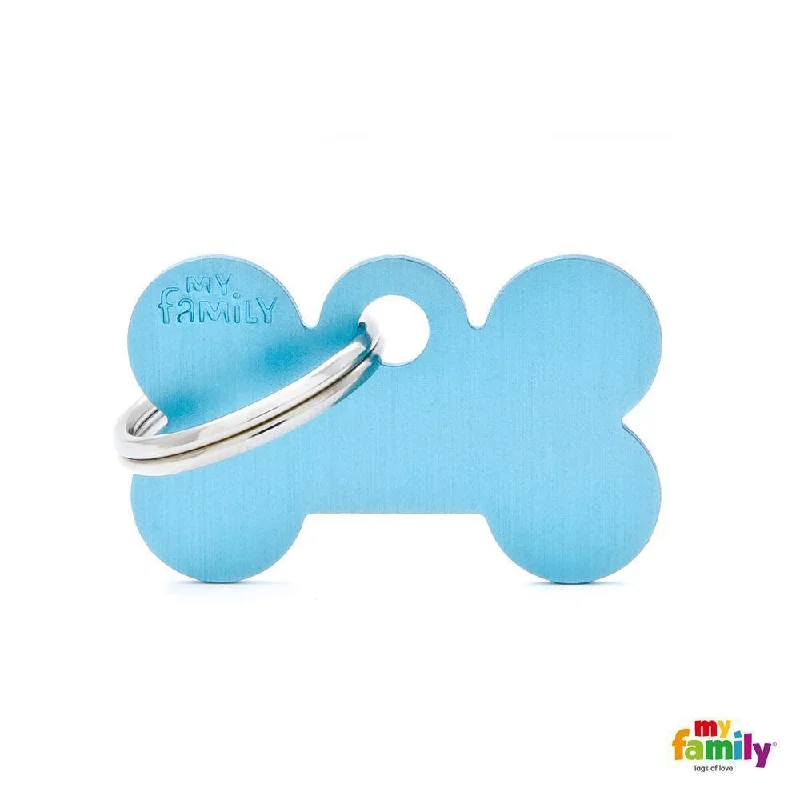 My Family Basic Bone Small Light Blue with Free Engraving