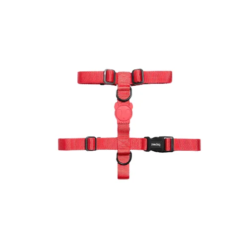 Neon Coral H-Harness