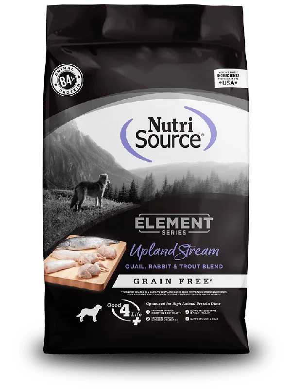 NutriSource Element Series Upland Stream Grain Free Recipe Dry Dog Food