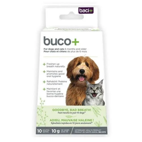 Oral Care for Dogs & Cats - Buco+ Bad breath treatment