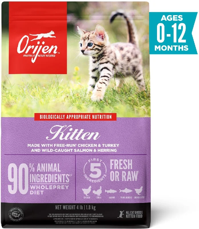 ORIJEN Kitten Grain Free Dry Cat Food