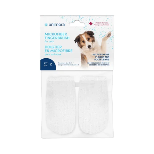 Pet Dental Care - Microfiber Fingerbrush (2 pack)