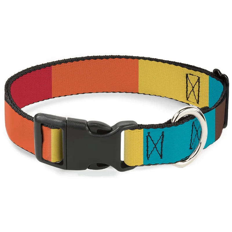 Plastic Clip Collar - Summer Essentials Color Block 9