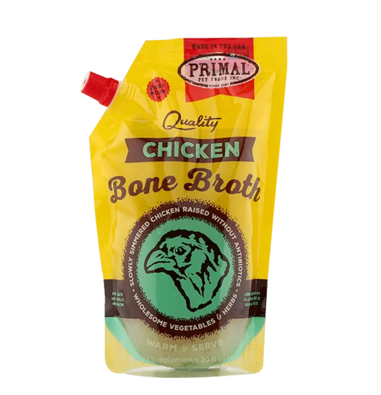 Primal Chicken Bone Broth for Pets