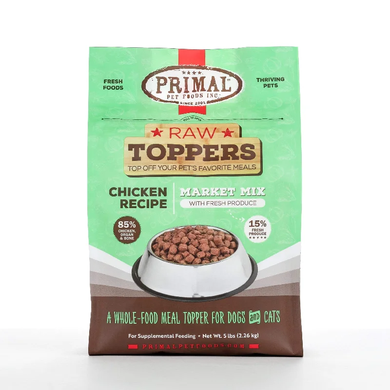 Primal Chicken Butcher's Blend Raw Frozen Topper