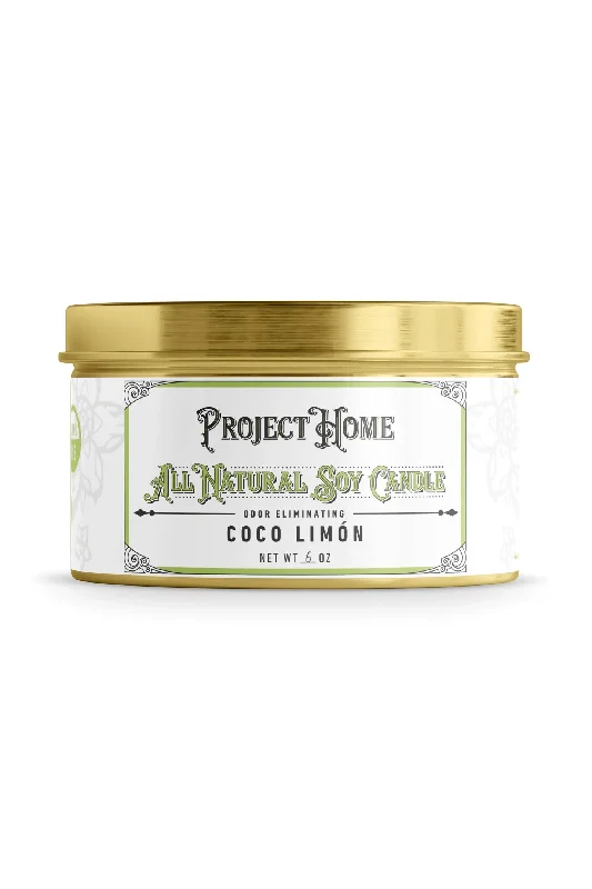 Project Sudz Coco Limone Soy and Essential Oil Candle