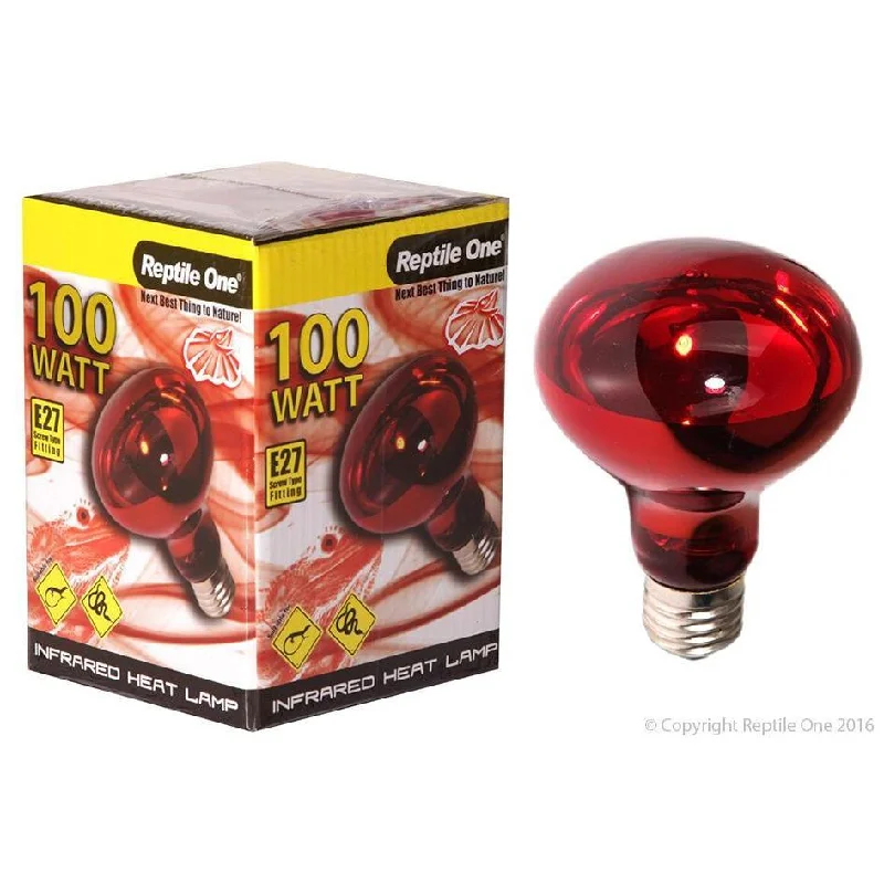 Reptile One Heat Lamp Infrared 100W E27