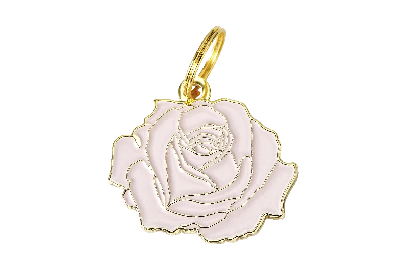 Rose Pet ID Tag