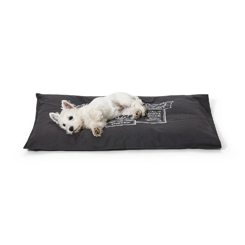 Snooza Organic Pet Futon Charcoal Dog Bed Mighty