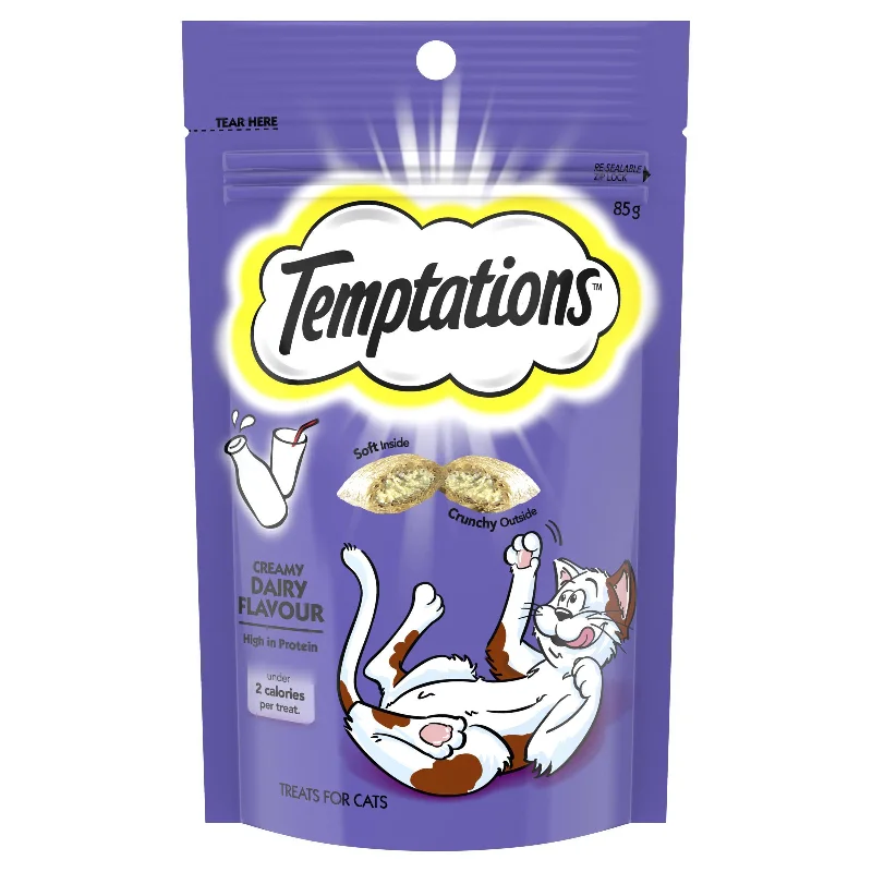 Temptations Cat Treats Creamy Dairy 85g