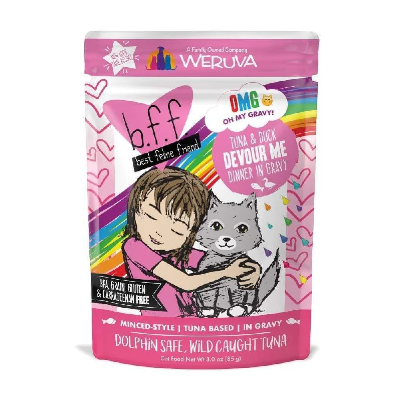 Weruva BFF Tuna & Duck Devour Me Single Pouches Wet Cat Food